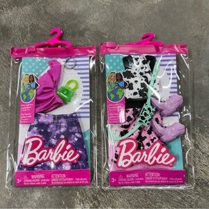 Barbie Fashion Packs Bundle (2) New Sealed Outfits